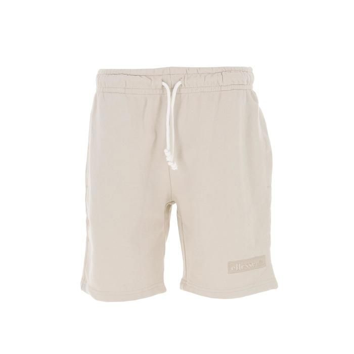 Short De Sport Ellesse Homme Gris Taille S - Polyester DN19 Occasion