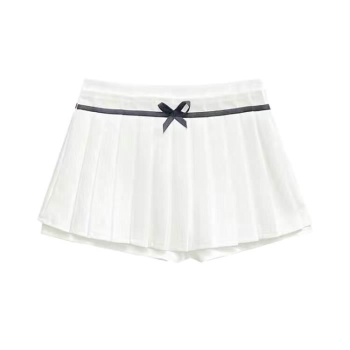 Blaosn Mini Jupe De Tennis Plissée Pour Femme Avec Poches - Jupe-short