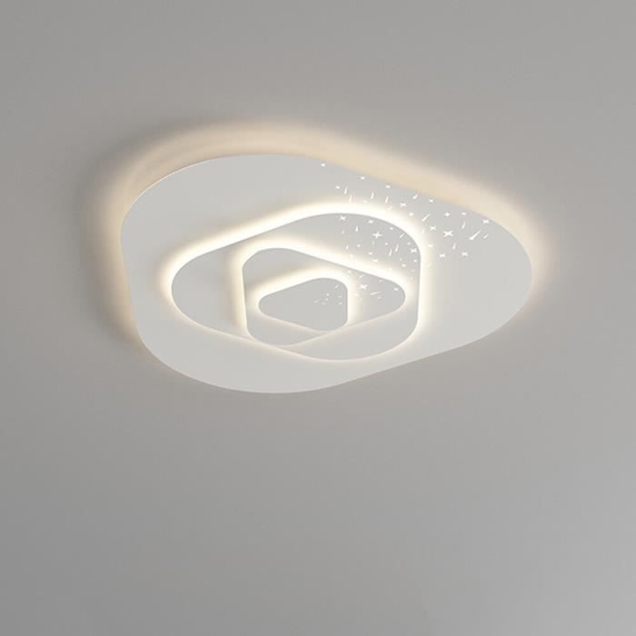 XEMQENER LED Ceiling Lights, 52W Dimmable Chandeliers With Remote & Memory Function, Modern LED Ceiling Lamp Color And Brightness Adjustable For Living Room, Bedroom, Kitchen, Hallway, Office - View #2