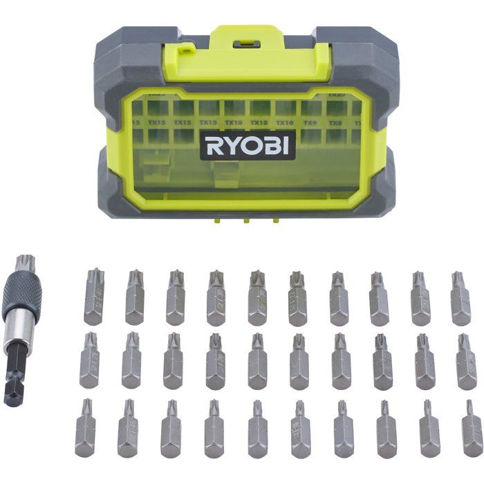 Coffret Accessoires Perçage Vissage Ryobi RAK31MSD – 31 Pièces - vue 2