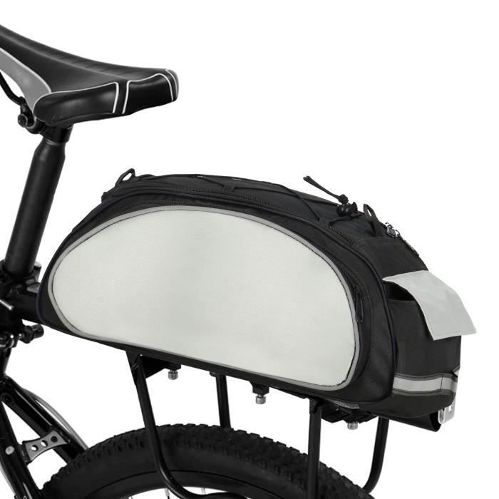 Ejoyous Sacoche de Selle de Vélo, Sacoche de Cadre de vélo étanche Sac arrière de vélo pour Conduite Rapide, Course et VTT 15 x 7 x 7 cm Noir(Noir Ejoyous Sacoche de Selle de Vélo, Sacoche de Cadre de vélo étanche Sac arrière de vélo pour Conduite Rapide, Course et VTT 15 x 7 x 7 cm Noir(Noir