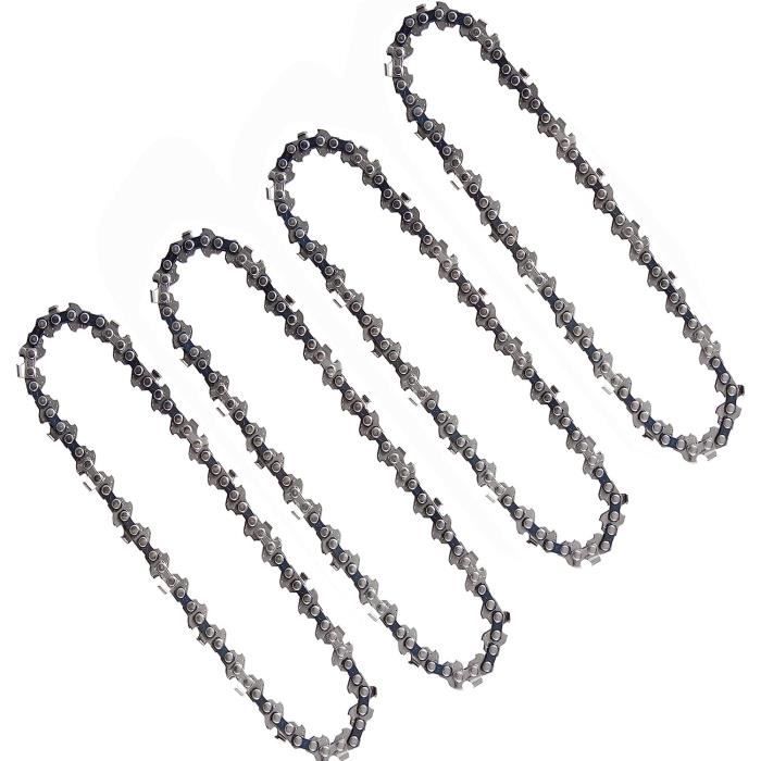 4 Chaînes De Tronçonneuse 30/40 Cm Pour Stihl MS170 MS181 MS192 - 3/8LP 45 Maillons