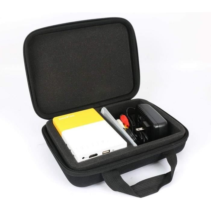 Housse De Protection Rigide Co2CREA Pour Cricut EasyPress Mini - Noir - Étui De Voyage Avec Fermeture Éclair
