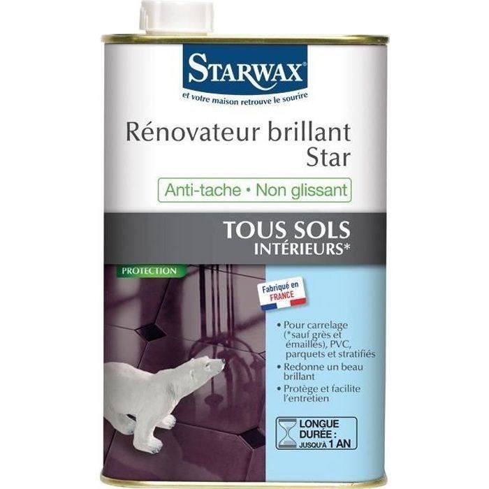 Rénovateur brillant Star tous sols intérieurs - 1 L