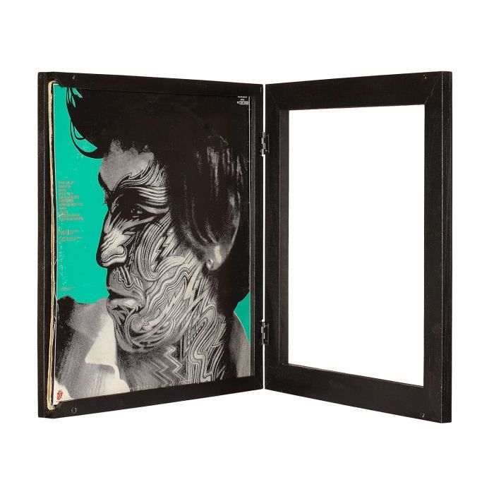 Cadre Pour Disque Vinyle En Bois Massif Avec Acrylique Transparent Pour Exposer Votre Album