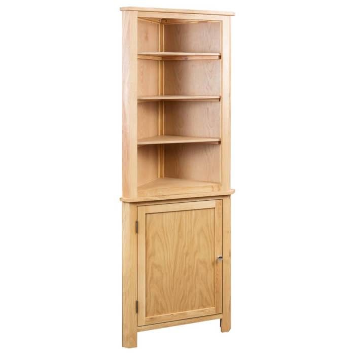 vidaXL Armoire dangle 59x36x180 cm Bois de chêne massif 247042