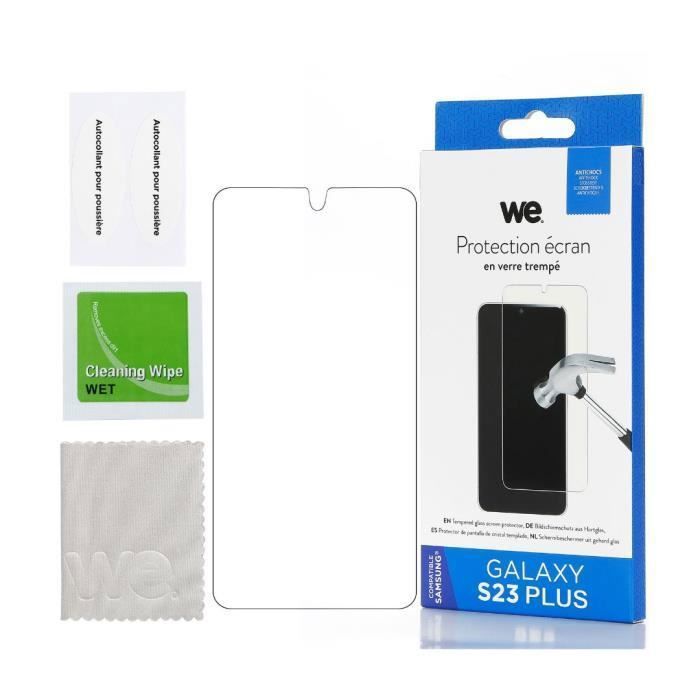 WE Protection écran - SAMSUNG S23 PLUS - Anti-rayures - Anti-bulles dair - Ultra-résistant
