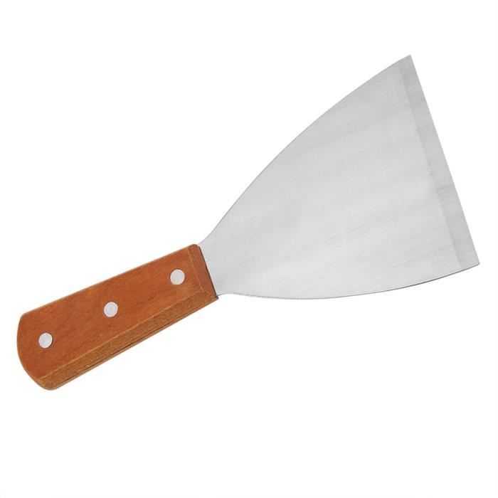 HARDY 2k Semis Plat Série * 28 * Pour Glaçure Revêtements Plâtre Colle Outils Poignée Construction En Bois Rénovation Restauration Spatule Pour Application Plâtre Taille 6x10 Cm