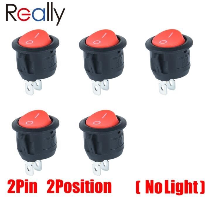 Interrupteur à Bascule AC250V/3A 125V/5A | Interru... – Grandado