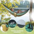 Hamac Moustiquaire Camping Ultra-léger Portable 290x140cm - SOONTRANS - Capacité 300kg-1