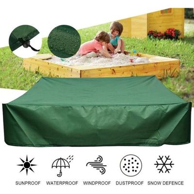 Bâche Bac à Sable Imperméable - Tissu Oxford, Cordon De Serrage, 150x150cm