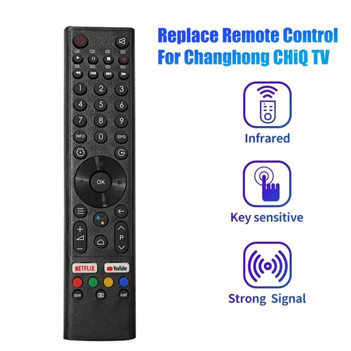 Télécommande De Remplacement SODIAL Pour Téléviseur – Modèle Compatible 398GM10BEPHNE009681