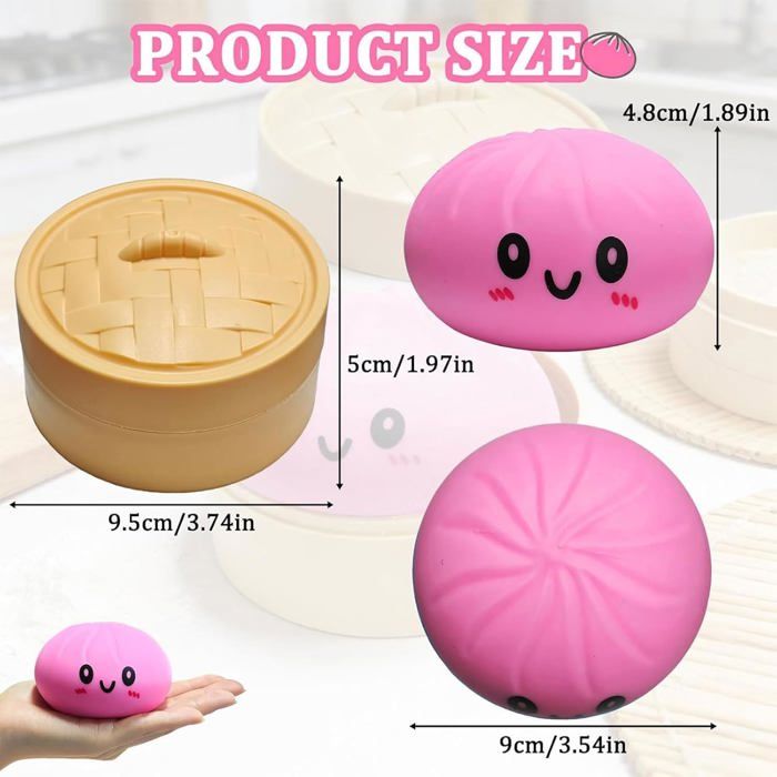 2026 Nouveau Dumpling Squishy Grand Avec Boîte Vapeur, Super Doux Giant Dumpling Myst Re Squishy Grands Squishys Anti Stress Dumplings Pour Tous Soula 2026 Nouveau Dumpling Squishy Grand Avec Boîte Vapeur, Super Doux Giant Dumpling Myst Re Squishy Grands Squishys Anti Stress Dumplings Pour Tous Soula