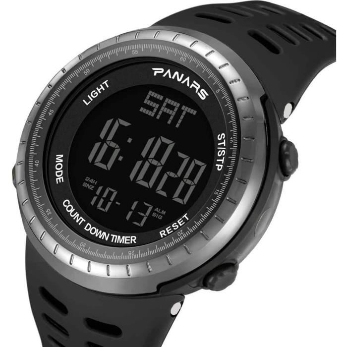 Montre De Poche électronique Avec Porte-clés & Clip - Multifonction LED, Accroche Partout | Pendentif Sac à Dos Tendance & Pratique - 8