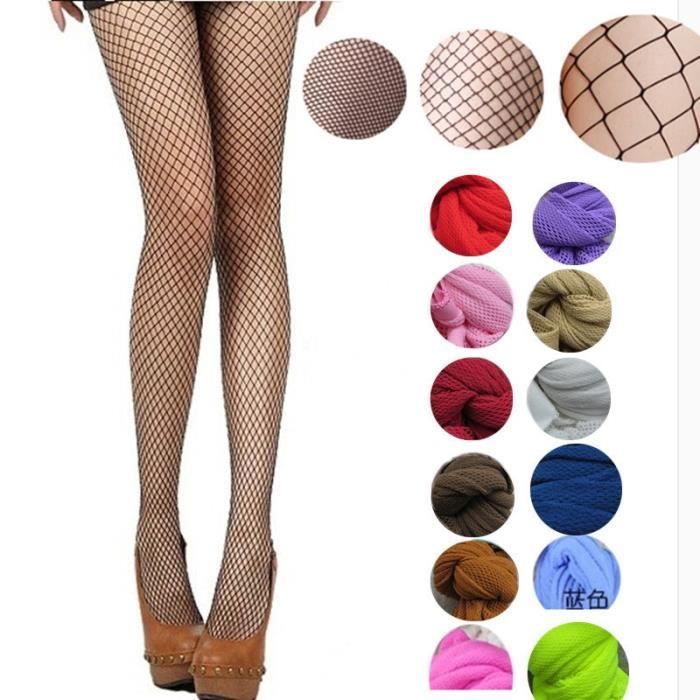 Collant Collant femme sexy multicolore r sille bas color petit