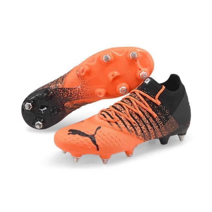 Chaussure de foot puma orange outlet
