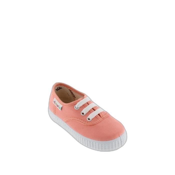 Baskets toile bio b b fille Victoria 1915 ichi Lichi Cdiscount