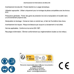 Lot De 150 écrous Borgnes Métriques Chromés BGS - Assortis, Calotte, 18003-H