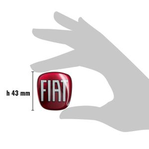 Emblème Calandre Fiat 735578621 Avec Fixation - Compatible Ducato 250 Et Doblo