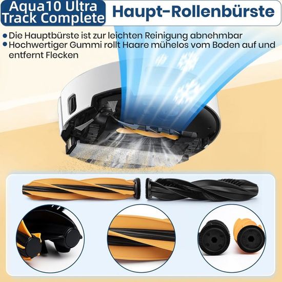 Roboparts Zubehör-Set für Dreame Aqua 10 Ultra Roller Complete