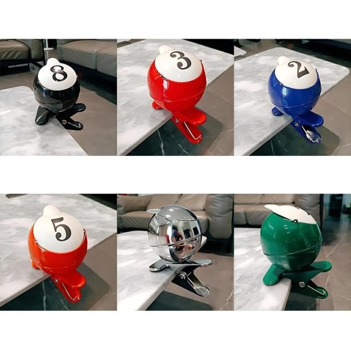 CENDRIER,BI02 003 Red B3  Cendrier Coupe Vent Décoratif Tigre Vintage