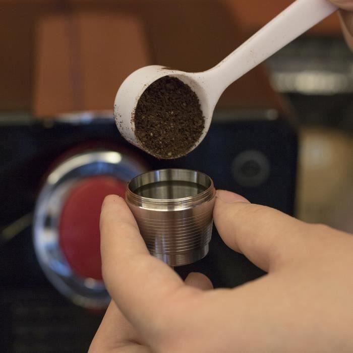 Capsules de café réutilisables, en acier inoxydable, pour machine à café  Philips senseo, filtre ICafilas - AliExpress