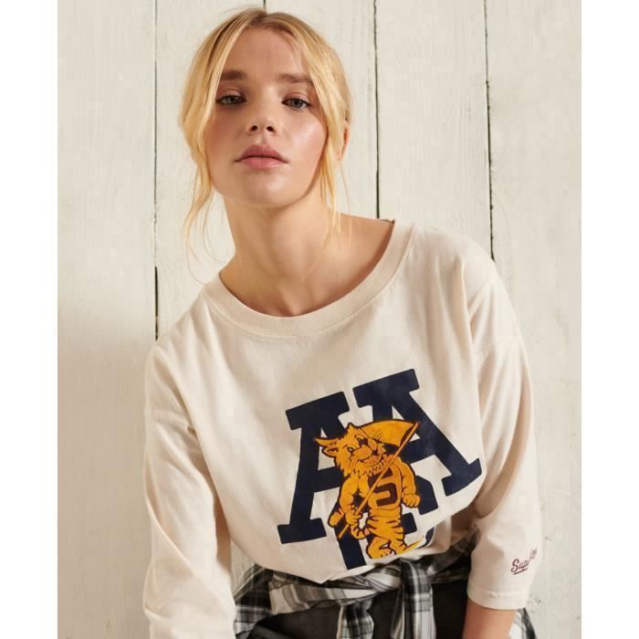 Tee shirt sales femme superdry