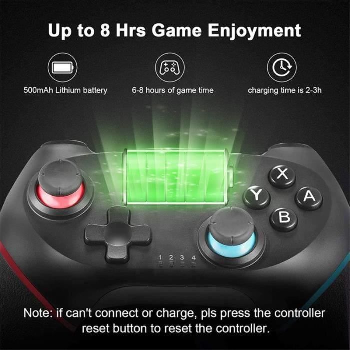 Manette Pro PIMPIMSKY H7 Sans Fil Bluetooth Rechargeable manette-pro-pimpimsky-h7-sans-fil-bluetooth-rechargeable