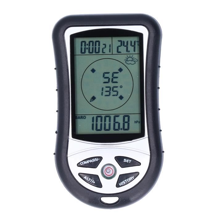 Baromètre numérique QIILU Mesure d'altitude, position, pression — free download