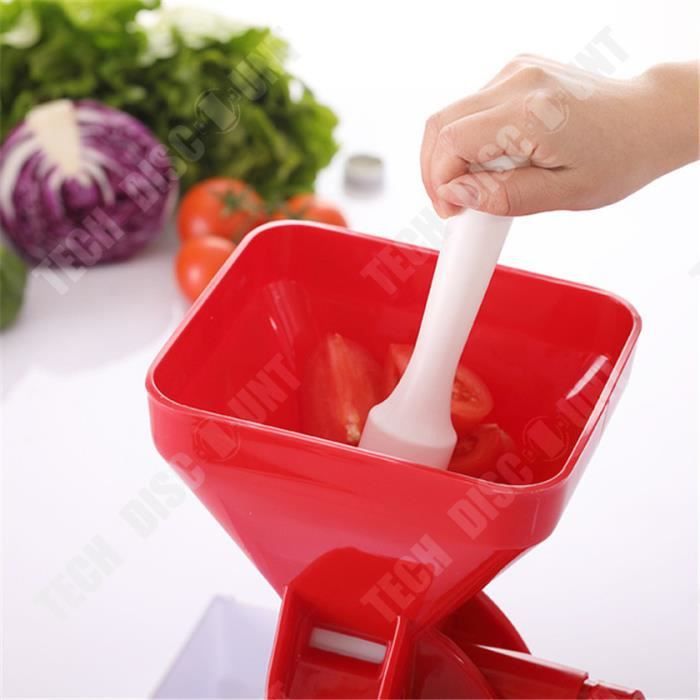 Pwshymi Presse-tomates Presse-tomate Manuel, Presse-agrumes, Machine à Sauce, Passoire