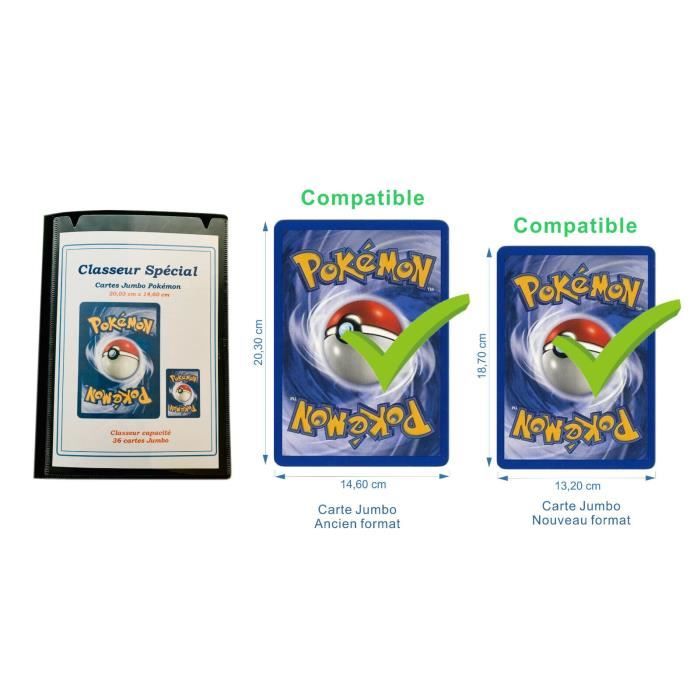Lot de 2 Cartes Pokémon Jumbo XXL - Lot de 2 Cartes Pokémon GX VMAX Mega V  - Officielles Pokémon - Langue Anglaise. : : Jeux et Jouets