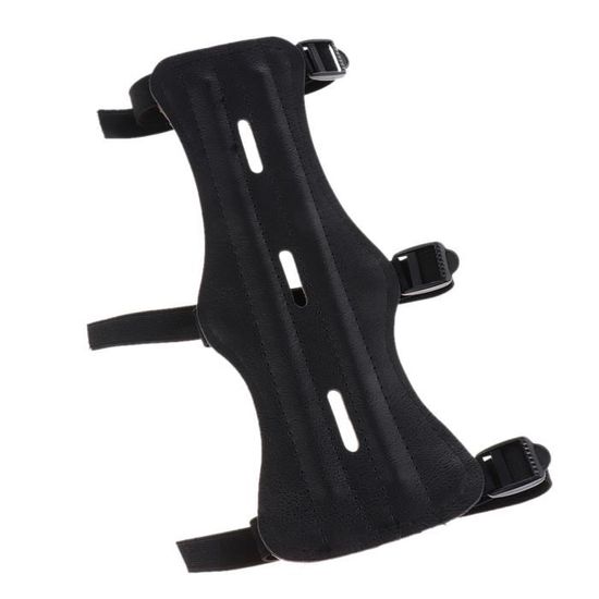 Brassard de Tir à larc Noir en PU avec Brassard ,Avant-Bras de Protection Engrenages Onglet Sangles Réglables pour la Chasse Pratique de Chasse Dilwe Garde de Bras Brassard de Tir à larc Noir en PU avec Brassard ,Avant-Bras de Protection Engrenages Onglet Sangles Réglables pour la Chasse Pratique de Chasse Dilwe Garde de Bras
