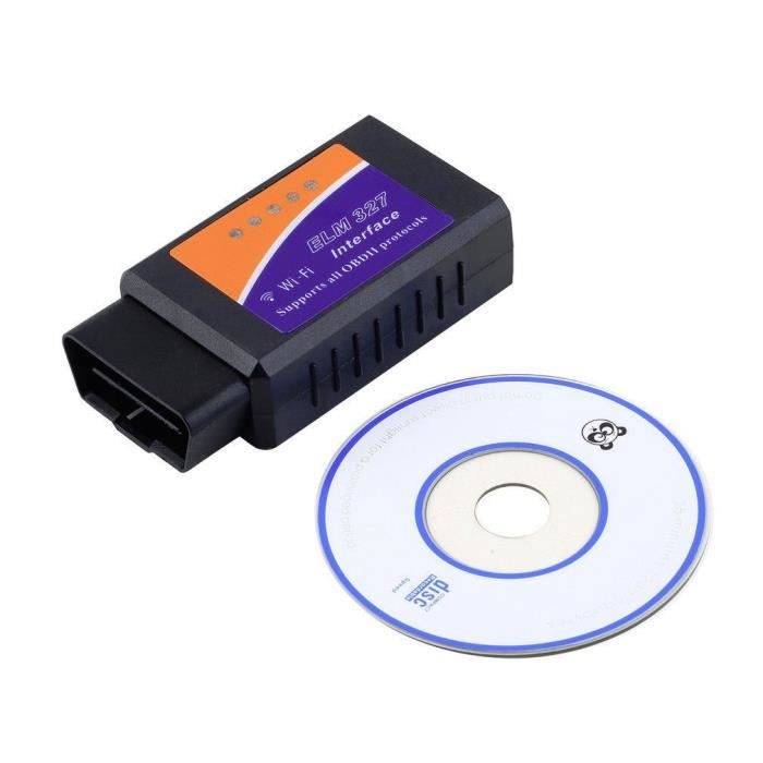 Scanner Diagnostico Auto ELM327 WiFi OBD2 – Supporta Torque E Auto Doctor Per Android E IOS, Lettura E Cancellazione Codici Errore - 2