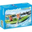 PLAYMOBIL - Summer Fun - Enfants avec Kayak Pneumatique - Mixte - A partir de 4 ans-0