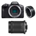 Appareil photo numérique CANON EOS R100 - Blanc - 24.1 Mpixels - RF-S 18-150mm f/3.5-6.3 IS STM - 4K - Bluetooth-0