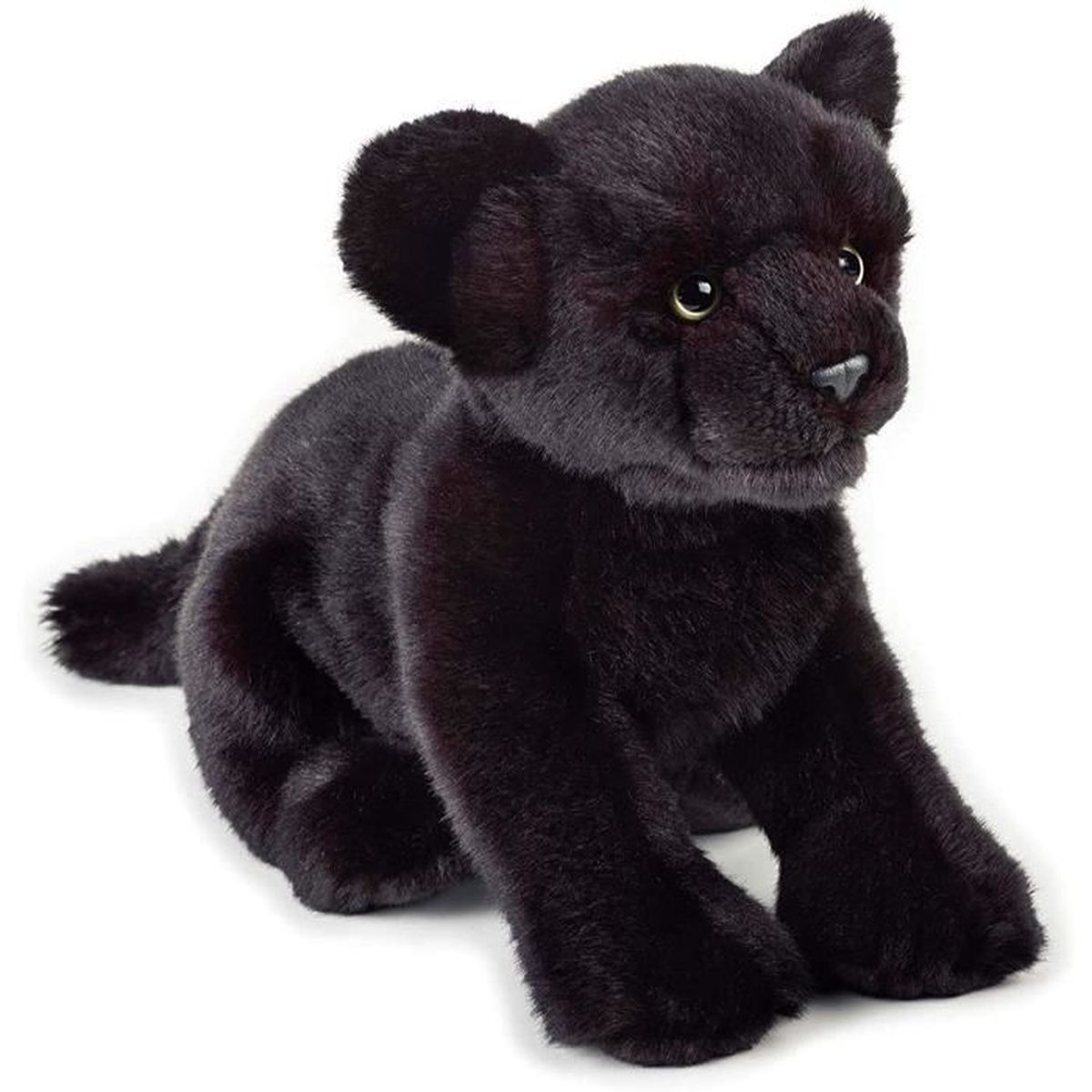 Peluche Bebe Panthere De 25 Cm Noir Cdiscount Jeux Jouets