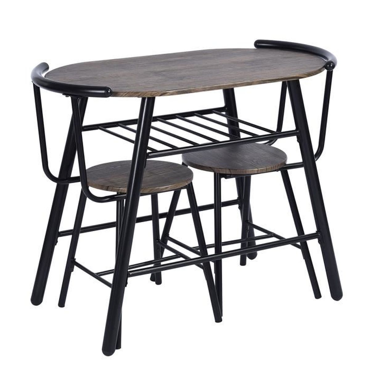 Ensemble Table A Manger 2 A 4 Personnes 2 Chaises Design