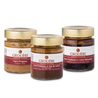 Conserve-Viande - 3 Sauces Périgueux, Framboise et Foie Gras