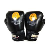 GANTS DE BOXE-gants de boxe pour enfants--S-NOIR