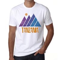 Homme Tee-Shirt Montagne Tanzanie – Mountain Tanzania – T-Shirt Vintage