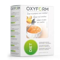 Oxyform Diététique Soupe Poisson avec Crouton I 12 Sachets I 99 Kcal I Faibles Teneurs Matières Grasses Calories Sucres I Vitamines