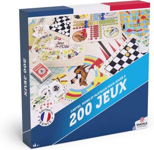 JEU SOCIÉTÉ - PLATEAU - Horse français-Coffret 200 Jeux pour Tous-Les Gr