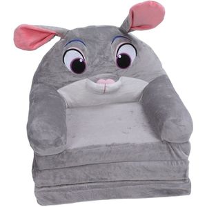 Fauteuil Pliant Phosphorescent Pour Enfant VEVOR - Motif Lune Et étoiles - Gris Et Confortable