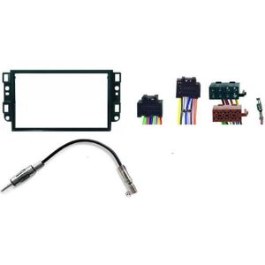 Ford Galaxy 00-06 1-din Autoradio Kit de Montage Câble Adaptateur Façade Radio Brillant