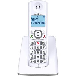 Téléphone fixe Téléphone sans fil DECT Alcatel F530 - Mains libre