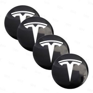 4pcs 19 pouces enjambements de moyeu Protection des roues pour Tesla Model  3 2020-2022 Hub Cover Anneau Véhicule Voiture Extérieur Pneu Décoration