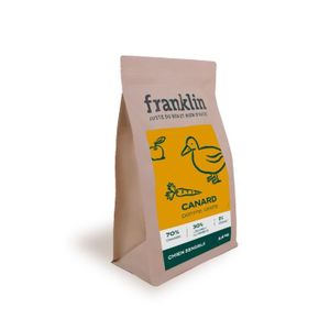CROQUETTES Franklin – Croquettes Chien Sans Céréales – 2,5kg 