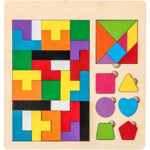 PUZZLE Puzzles en Bois pour Les ToutPetits Puzzle Tangram