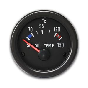 VDO huile affichage de température 150 ° Instrument Huile Gauge 12 V 52 MM Cockpit Int.