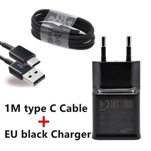 CHARGEUR TÉLÉPHONE Chargeur rapide USB avec câble de Type C, adaptate